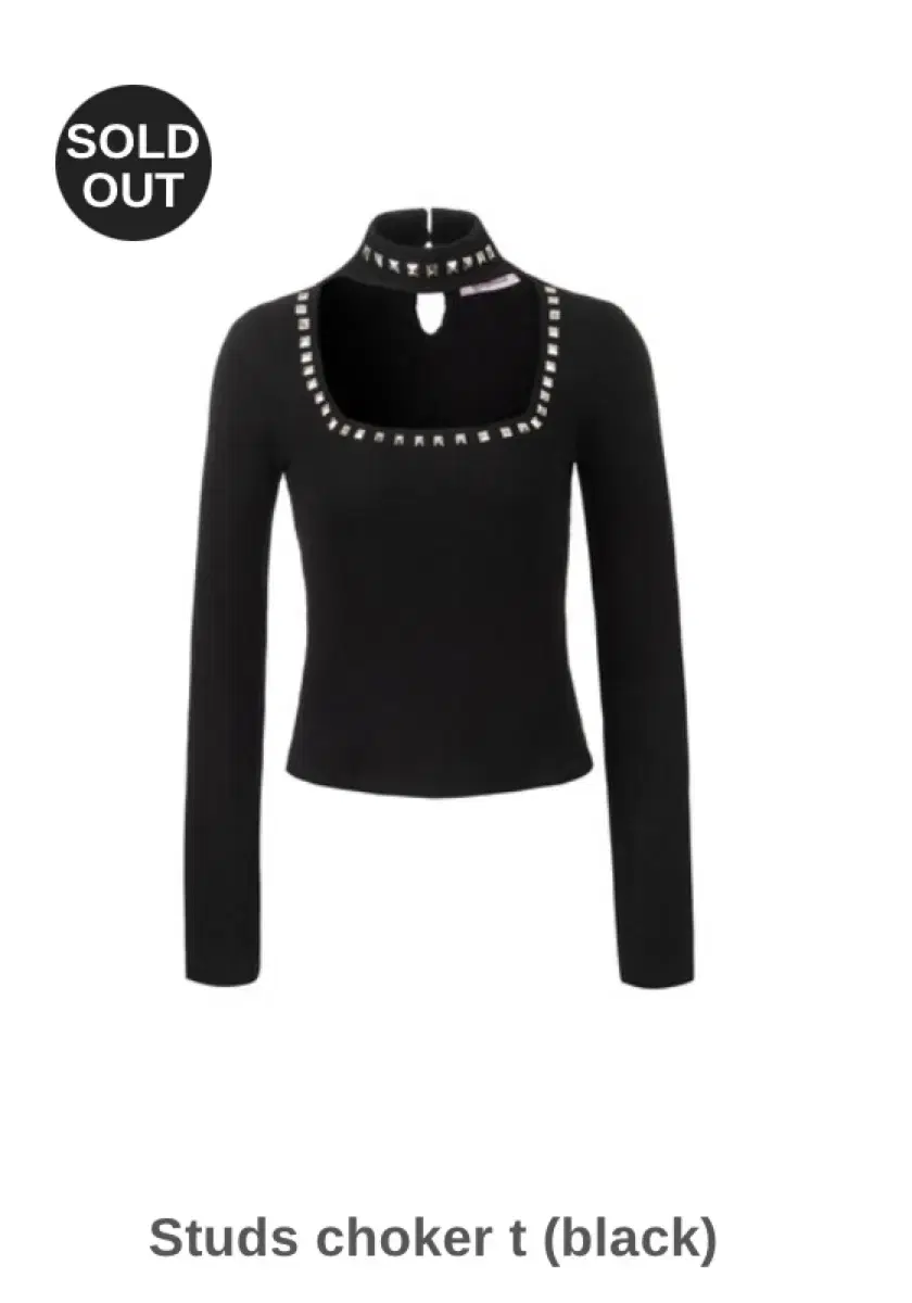 베이비메탈클럽 studs choker t 베메클 초커티